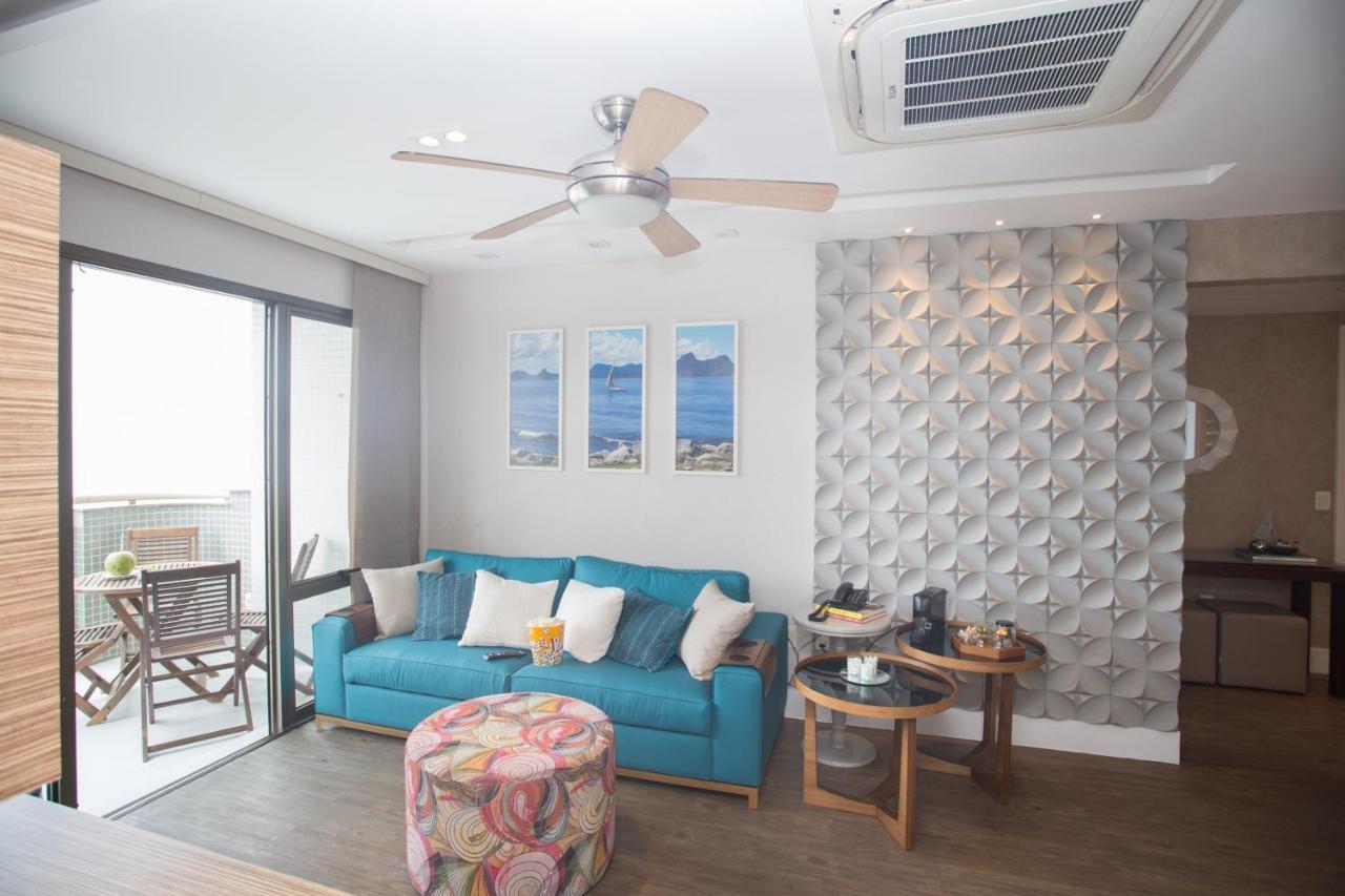 Barra Da Tijuca De Frente Para O Mar - 2 Suites Ate 6 Pessoas Em Camas Rio de Janeiro Zewnętrze zdjęcie